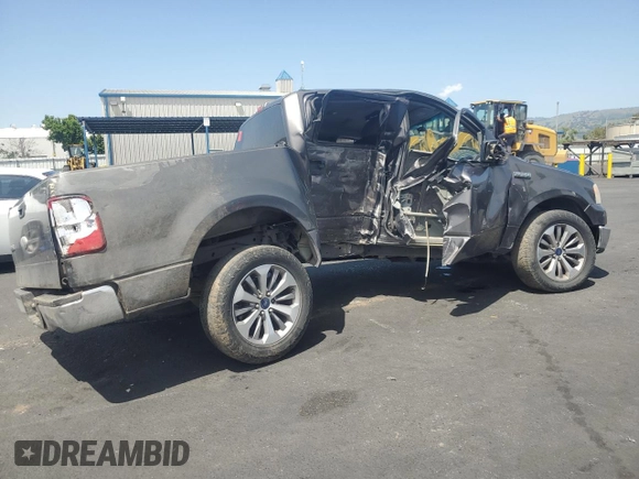 2005 Ford F-150 XLT with VIN 1FTRW12W85KD32602, listed as a Copart auction lot 55422195 with 0 mi miles and Clean Title. Bid and sale history available at carsss.com. Image 3.