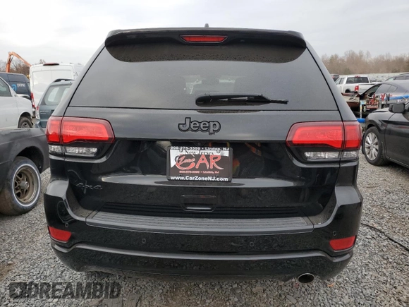 2020 Jeep Grand Cherokee Laredo E с VIN 1C4RJFAG6LC267178, выставлен на аукционе Copart как лот 80960074 с пробегом 54 227 миль миль и Списание • Salvage title. История ставок и продаж доступна на DreamBid. Изображение 6.