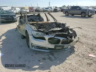 2013 BMW 7 Series 740Li with VIN WBAYE4C59DD137002, listed as a Copart auction lot 82580744 with Not provided miles and Non repairable. Bid and sale history available at DreamBid. Image 11.