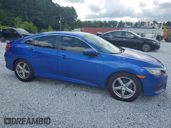 2016 Honda Civic Sedan LX with VIN 2HGFC2F55GH549684, listed as a Copart auction lot 49257545 with 117,056 mi miles and Non Repairable. Bid and sale history available at carsss.com. Image 4.