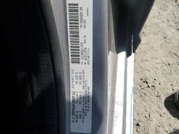2014 Chrysler 200 Touring z VIN 1C3CCBBG5EN115279, wystawiony jako Copart lot #56313905 z przebiegiem 173 813 mil mil oraz Szkody całkowita. Historia ofert i sprzedaży dostępna na DreamBid. Obrazek 13.