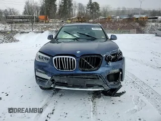 2021 BMW X3 xDrive30i with VIN 5UXTY5C01M9H92516, listed as a Copart auction lot 45997665 with Not Provided miles and Salvage Title. Bid and sale history available at DreamBid. Image 11.