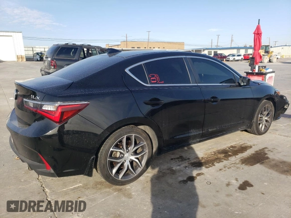 2022 Acura ILX Premium with VIN 19UDE2F78NA005369, listed as a Copart auction lot 42544085 with 78,789 mi miles and Salvage Title. Bid and sale history available at DreamBid. Image 3.