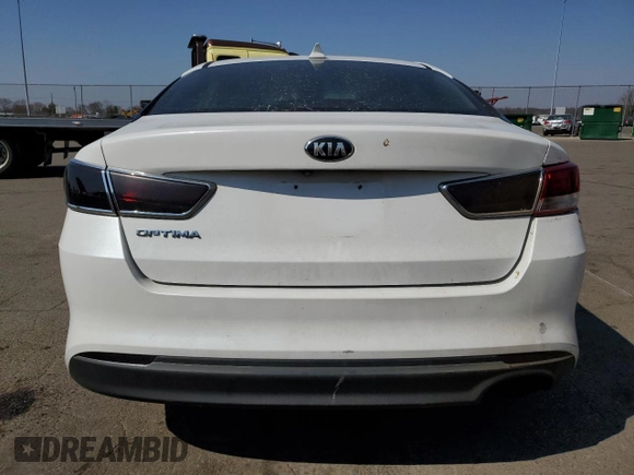 2016 Kia Optima LX with VIN 5XXGT4L37GG045352, listed as a Copart auction lot 49184475 with 156,023 mi miles and Clean Title. Bid and sale history available at DreamBid. Image 6.