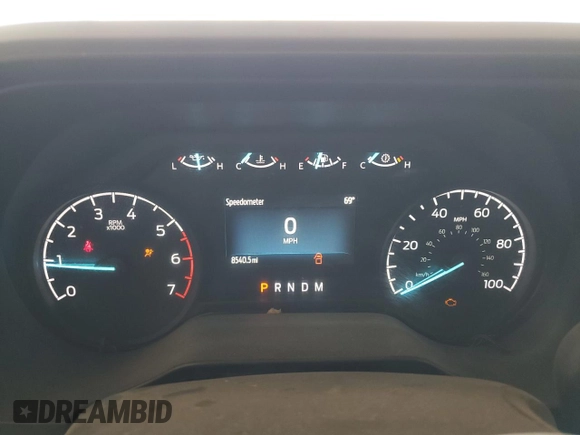 2023 Ford F-250 XL with VIN 1FT7W2BA2PED17337, listed as a Copart auction lot 50185165 with 8,540 mi miles and Clean title. Bid and sale history available at DreamBid. Image 9.
