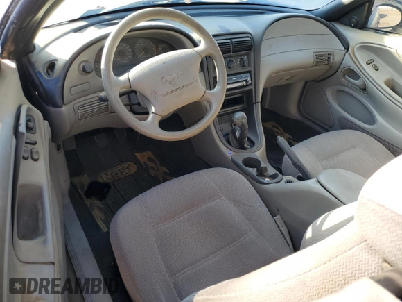 1999 Ford Mustang with VIN 1FAFP4048XF153206, listed as a Copart auction lot 45626205 with Not provided miles and Salvage title. Bid and sale history available at DreamBid. Image 8.