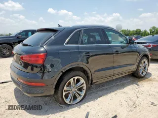 2016 Audi Q3 Prestige with VIN WA1FFCFS3GR020455, listed as a Copart auction lot 59219665 with 93,480 mi miles and Salvage title. Bid and sale history available at DreamBid. Image 3.