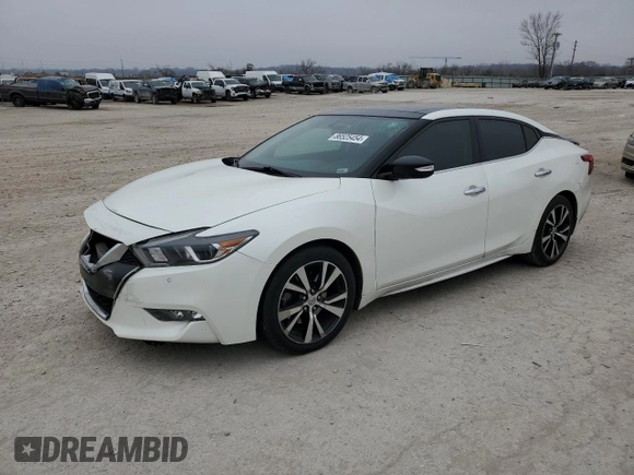 2017 Nissan Maxima SR with VIN 1N4AA6AP5HC445379, listed as a Copart auction lot 86525454 with 175,832 mi miles and Salvage title. Bid and sale history available at DreamBid. Image 1.