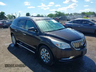 2013 Buick Enclave Premium with VIN 5GAKVDKD9DJ142303, listed as a IAAI auction lot 42198978 with 121,598 mi miles and . Bid and sale history available at DreamBid. Image 1.