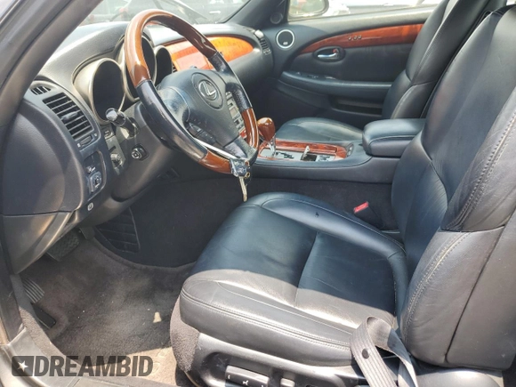 2006 Lexus SC 430 with VIN JTHFN48Y869009237, listed as a Copart auction lot 59253885 with 149,087 mi miles and Salvage title. Bid and sale history available at DreamBid. Image 7.