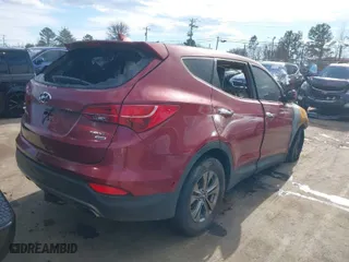 2015 Hyundai Santa Fe Sport with VIN 5XYZTDLB4FG292760, listed as a IAAI auction lot 41251545 with 1 mi miles. Bid and sale history available at carsss.com. Image 4.