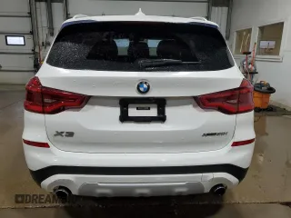 2019 BMW X3 xDrive30i with VIN 5UXTR9C59KLP97427, listed as a Copart auction lot 49722595 with 0 mi miles and Salvage Title. Bid and sale history available at carsss.com. Image 6.