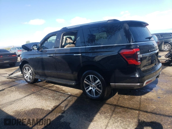 2024 Ford Expedition Limited with VIN 1FMJU2A8XREA65216, listed as a Copart auction lot 59725255 with 38,161 mi miles and Clean title. Bid and sale history available at DreamBid. Image 2.