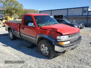 2000 Chevrolet Silverado 1500 with VIN 1GCEK14T1YE364131, listed as a Copart auction lot 80485414 with 132,875 mi miles and Salvage Title. Bid and sale history available at carsss.com. Image 4.