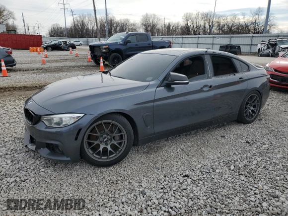 2017 BMW 4 Series 440i xDrive with VIN WBA4E5C51HG189202, listed as a Copart auction lot 50088075 with 0 mi miles and Clean Title. Bid and sale history available at carsss.com. Image 1.