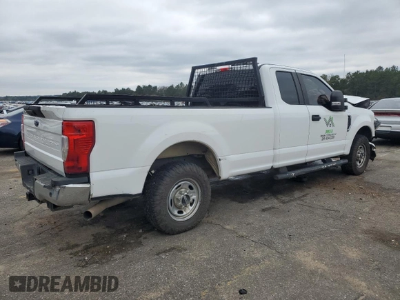 2020 Ford F-250 XL with VIN 1FT7X2A6XLEC11173, listed as a Copart auction lot 45699015 with 245,520 mi miles and Salvage title. Bid and sale history available at DreamBid. Image 3.