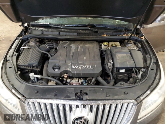 2012 Buick LaCrosse Premium 3 with VIN 1G4GH5G32CF139029, listed as a Copart auction lot 56662515 with 189,315 mi miles and Salvage title. Bid and sale history available at DreamBid. Image 11.