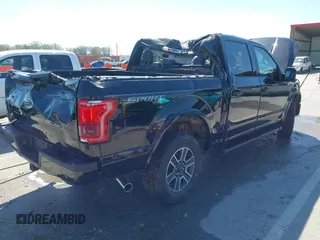 2015 Ford F-150 XLT with VIN 1FTEW1EG8FFA04724, listed as a IAAI auction lot 41884761 with 115,426 mi miles. Bid and sale history available at carsss.com. Image 4.
