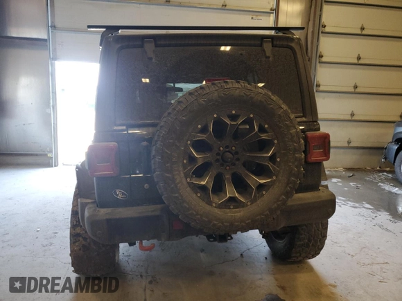 2018 Jeep Wrangler Unlimited Rubicon with VIN 1C4HJXFN0JW199514, listed as a Copart auction lot 41866515 with 85,448 mi miles and Clean title. Bid and sale history available at DreamBid. Image 6.