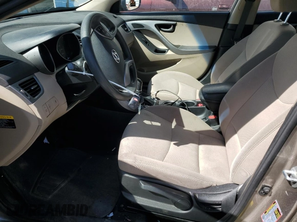 2016 Hyundai Elantra SE with VIN 5NPDH4AE1GH774024, listed as a Copart auction lot 66748634 with 126,126 mi miles and Salvage Title. Bid and sale history available at DreamBid. Image 7.