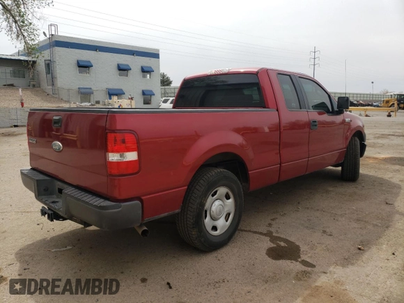 2008 Ford F-150 STX with VIN 1FTRX12W68FB98439, listed as a Copart auction lot 53005505 with 190,752 mi miles and Salvage title. Bid and sale history available at DreamBid. Image 3.