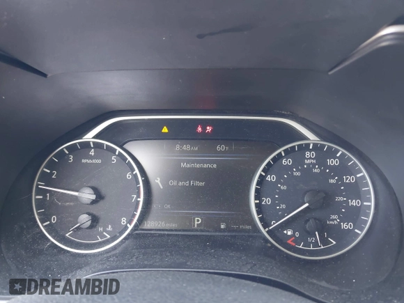 2017 Nissan Maxima SV with VIN 1N4AA6AP3HC389930, listed as a IAAI auction lot 42343554 with 128,926 mi miles and . Bid and sale history available at DreamBid. Image 7.