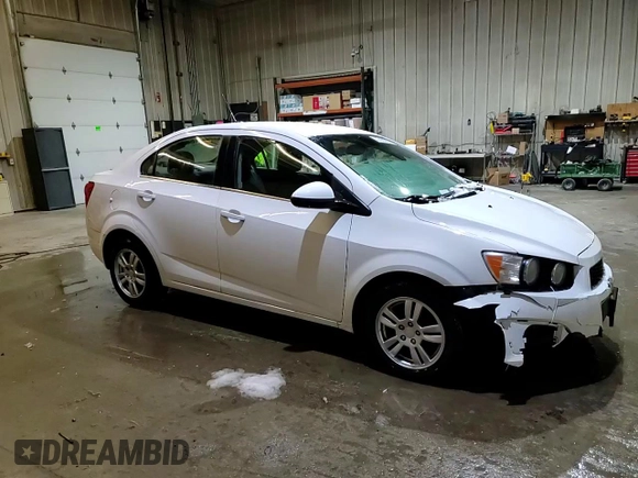 2013 Chevrolet Sonic LT with VIN 1G1JC5SB8D4164658, listed as a Copart auction lot 47059365 with 105,985 mi miles and Salvage Title. Bid and sale history available at DreamBid. Image 13.
