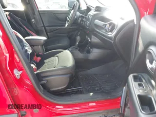 2017 Jeep Renegade Latitude with VIN ZACCJABBXHPF46907, listed as a IAAI auction lot 41503488 with 94,290 mi miles and . Bid and sale history available at carsss.com. Image 5.