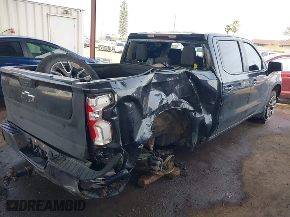 2022 Chevrolet Silverado 1500 RST with VIN 3GCUDEETXNG583752, listed as a IAAI auction lot 41809678 with 68,902 mi miles and . Bid and sale history available at DreamBid. Image 4.