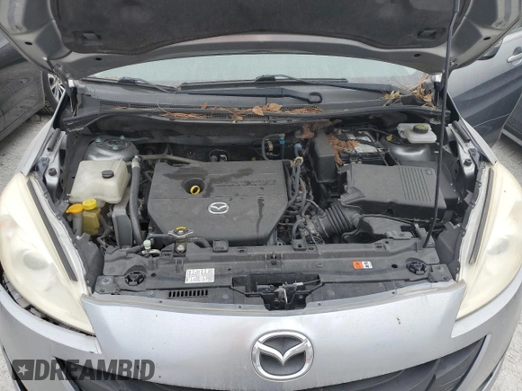 2014 Mazda 5 Sport with VIN JM1CW2BL3E0170021, listed as a Copart auction lot 76302974 with Not Provided miles and Salvage Title. Bid and sale history available at DreamBid. Image 12.