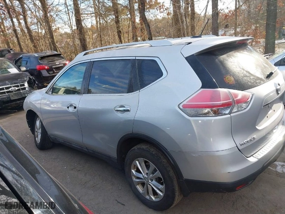 2015 Nissan Rogue SL with VIN 5N1AT2MV3FC855761, listed as a IAAI auction lot 41315240 with 62966 miles. Bid and sale history available at carsss.com. Image 14.
