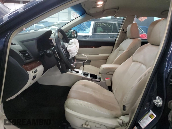 2013 Subaru Legacy Limited z VIN 4S3BMBJ6XD3014391, wystawiony jako Copart lot #49603425 z przebiegiem Nie podano mil oraz Nie do naprawy • Non repairable. Historia ofert i sprzedaży dostępna na DreamBid. Obrazek 7.