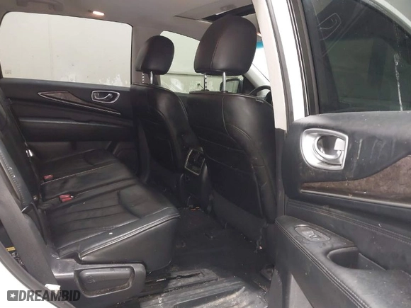 2014 Infiniti QX60 with VIN 5N1AL0MM2EC550424, listed as a IAAI auction lot 41746433 with 111,898 mi miles. Bid and sale history available at carsss.com. Image 8.