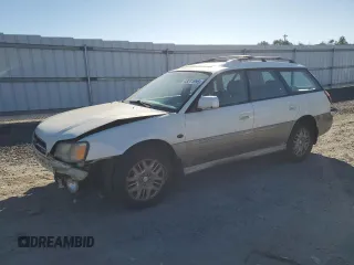 2001 Subaru Legacy Outback L.L. Bean with VIN 4S3BH806817627512, listed as a Copart auction lot 43241995 with 163,888 mi miles and Salvage title. Bid and sale history available at DreamBid. Image 1.