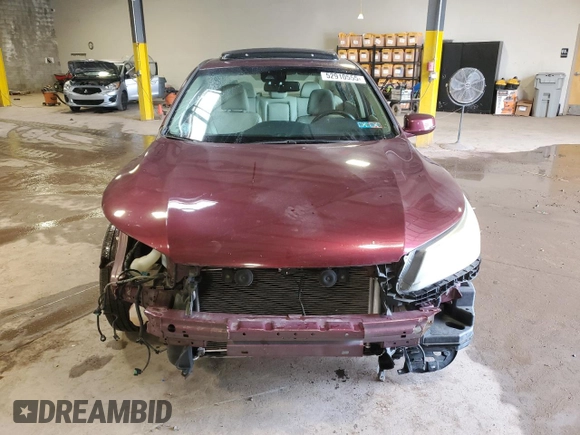 2013 Honda Accord Sdn EX-L with VIN 1HGCR2F81DA254281, listed as a Copart auction lot 52910555 with 131,654 mi miles and Salvage Title. Bid and sale history available at carsss.com. Image 5.