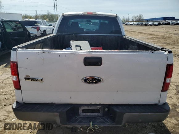 2008 Ford F-150 STX с VIN 1FTRX12W98FC05514, выставлен на аукционе Copart как лот 54832135 с пробегом 267 256 миль миль и Чистый • Clean title. История ставок и продаж доступна на DreamBid. Изображение 6.