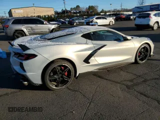 2022 Chevrolet Corvette 1LT with VIN 1G1YA2D44N5124168, listed as a Copart auction lot 82992154 with 12,179 mi miles and Salvage Title. Bid and sale history available at carsss.com. Image 3.