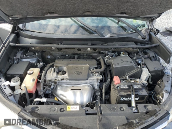 2017 Toyota RAV4 XLE with VIN JTMWFREV7HD105088, listed as a Copart auction lot 53138545 with 88,964 mi miles and Salvage Title. Bid and sale history available at DreamBid. Image 13.