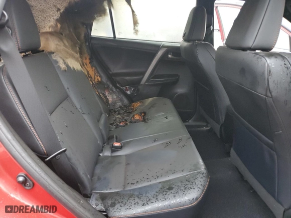 2017 Toyota RAV4 SE with VIN 2T3JFREV3HW588074, listed as a Copart auction lot 45357155 with 107,877 mi miles and Salvage Title. Bid and sale history available at carsss.com. Image 12.