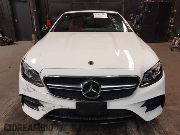 2019 Mercedes-Benz E 53 AMG with VIN WDD1K6BBXKF098282, listed as a IAAI auction lot 41482524 with 29,505 mi miles and . Bid and sale history available at DreamBid. Image 12.