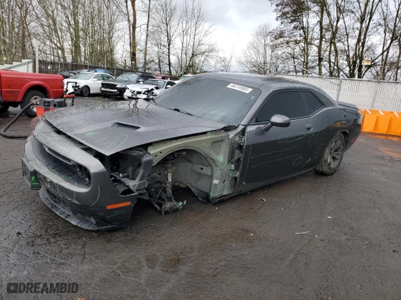 2020 Dodge Challenger SXT with VIN 2C3CDZAG8LH222484, listed as a Copart auction lot 46274985 with 84,567 mi miles and Salvage Title. Bid and sale history available at carsss.com. Image 1.