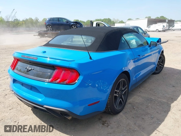 2022 Ford Mustang EcoBoost z VIN 1FATP8UH8N5115470, wystawiony jako IAAI lot #42065747 z przebiegiem 62 335 mil mil oraz . Historia ofert i sprzedaży dostępna na DreamBid. Obrazek 4.