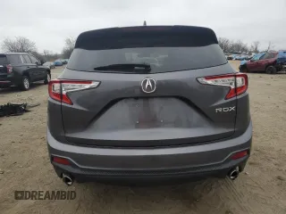 2020 Acura RDX with VIN 5J8TC1H37LL022221, listed as a Copart auction lot 47193345 with 35,204 mi miles and Salvage title. Bid and sale history available at DreamBid. Image 6.