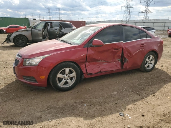 2013 Chevrolet Cruze 1LT with VIN 1G1PC5SBXD7219345, listed as a Copart auction lot 50425715 with 156,198 mi miles and Salvage Title. Bid and sale history available at carsss.com. Image 1.