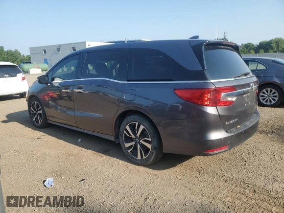 2018 Honda Odyssey Touring with VIN 5FNRL6H87JB510618, listed as a Copart auction lot 62817195 with 360,078 mi miles and Clean title. Bid and sale history available at DreamBid. Image 2.
