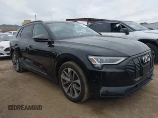 2021 Audi e-tron Premium Plus with VIN WA1LAAGEXMB019208, listed as a IAAI auction lot 41725933 with 51,565 mi miles and . Bid and sale history available at DreamBid. Image 1.