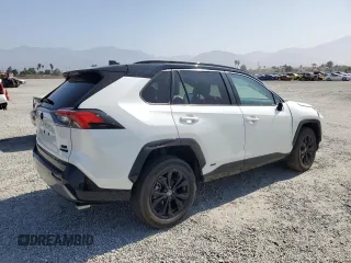 2022 Toyota RAV4 Hybrid XSE с VIN 4T3E6RFV6NU086056, выставлен на аукционе Copart как лот 60143275 с пробегом 37 948 миль миль и Списание • Salvage title. История ставок и продаж доступна на DreamBid. Изображение 3.