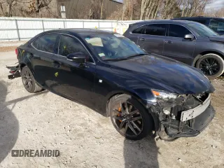 2014 Lexus IS 350 with VIN JTHCE1D20E5005241, listed as a Copart auction lot 82803404 with 130,530 mi miles and Salvage title. Bid and sale history available at DreamBid. Image 4.