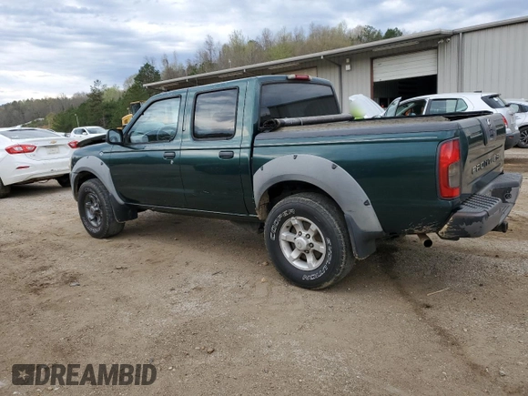 2002 Nissan Frontier SE with VIN 1N6ED27T42C378228, listed as a Copart auction lot 50562975 with 287,368 mi miles and Salvage title. Bid and sale history available at DreamBid. Image 2.