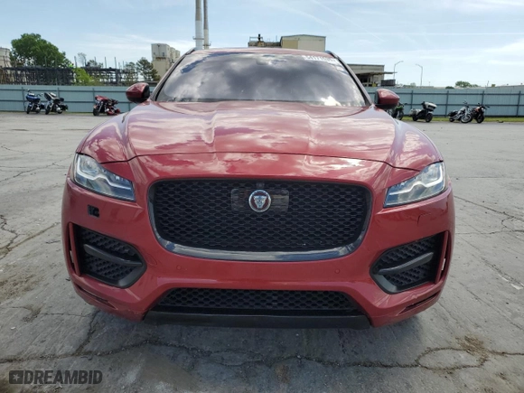 2017 Jaguar F-PACE 35t R-Sport with VIN SADCL2BV8HA892159, listed as a Copart auction lot 54171535 with 94,537 mi miles and Clean Title. Bid and sale history available at carsss.com. Image 5.
